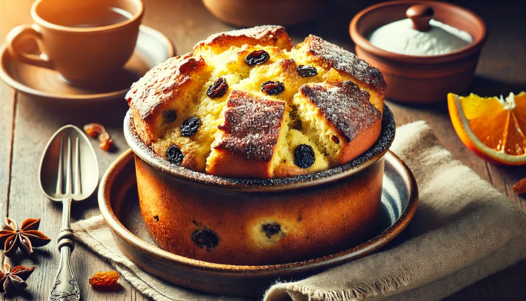 Panettone Bread and Butter Pudding Recipe Without Cream