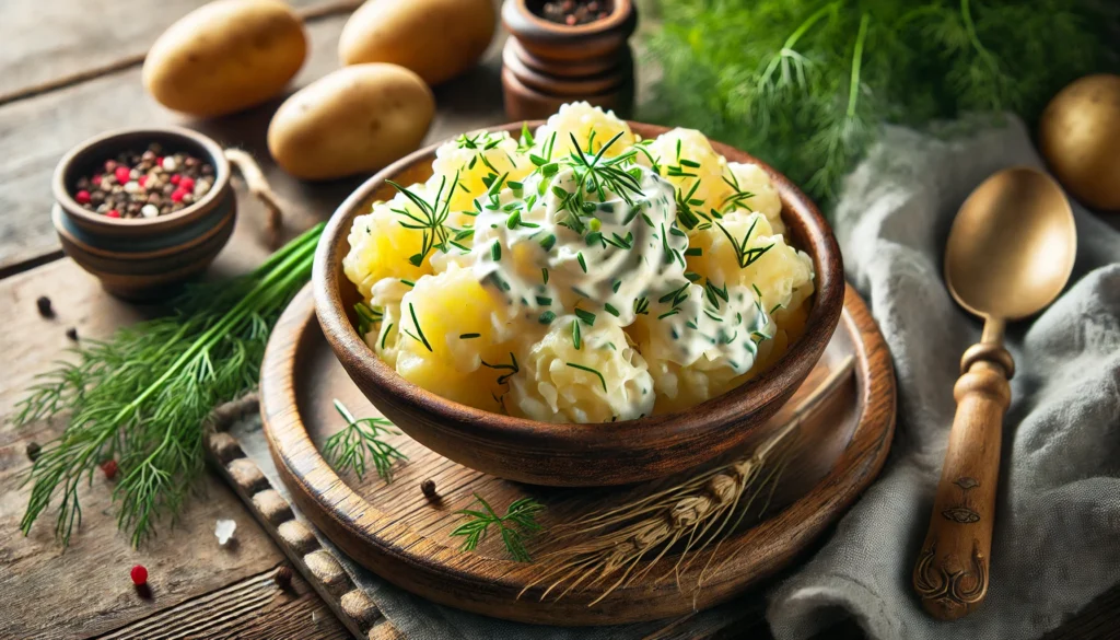 Potato Salad with Crème Fraîche