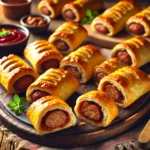 Sausage Rolls with Shortcrust Pastry