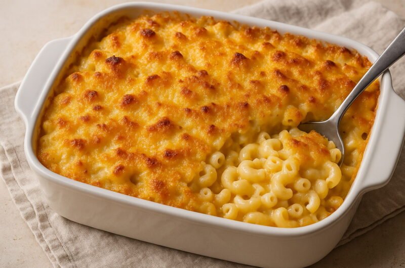 3-Cheese Baked Macaroni and Cheese