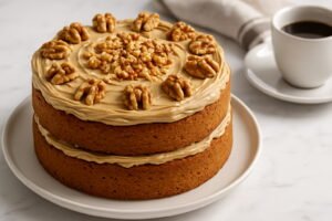 Coffee and Walnut Sponge Cake Recipe Mary Berry