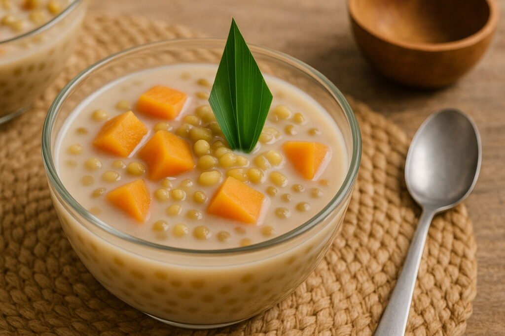 Easy vegan Vietnamese sweet soup dessert recipe