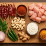 South Indian Garlic Chilli Chicken Ingredients