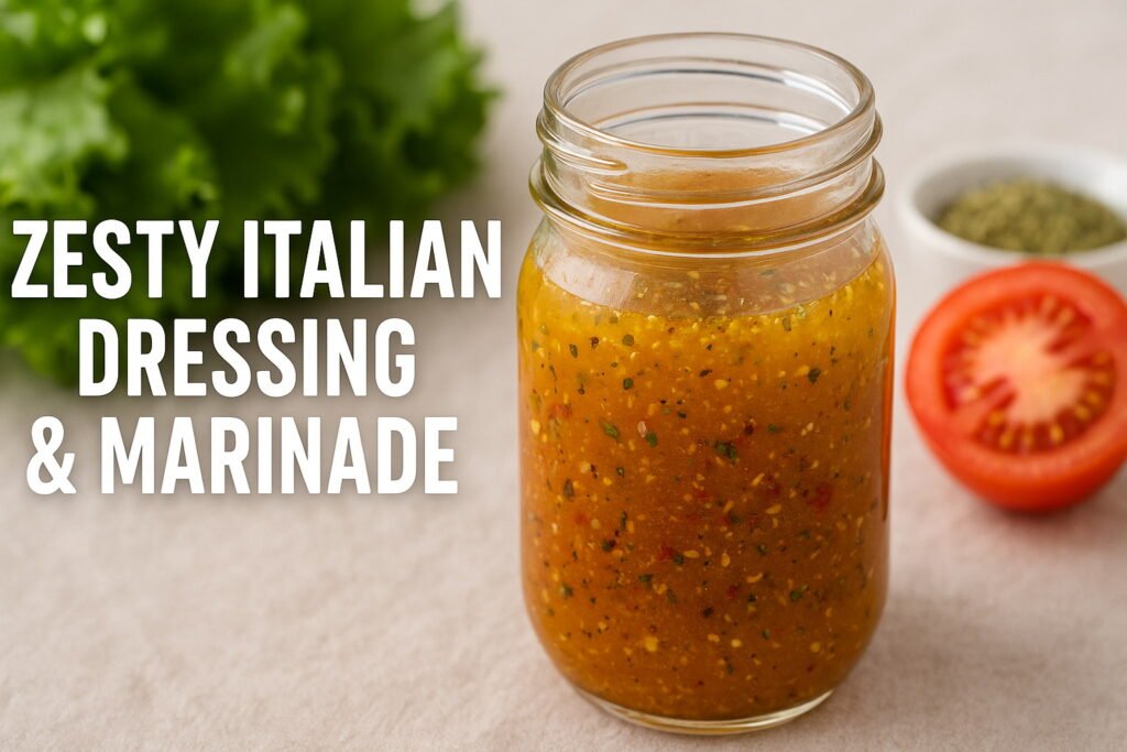 Zesty Italian Dressing and Marinade Recipe