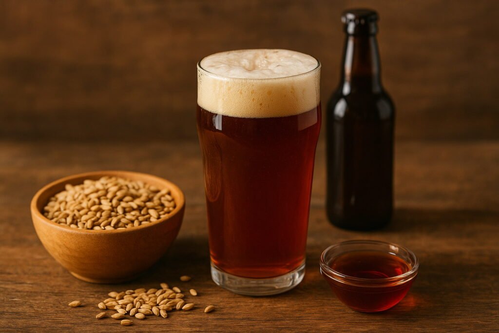 Amber Ale Recipe With Amber Candi Syrup D-45